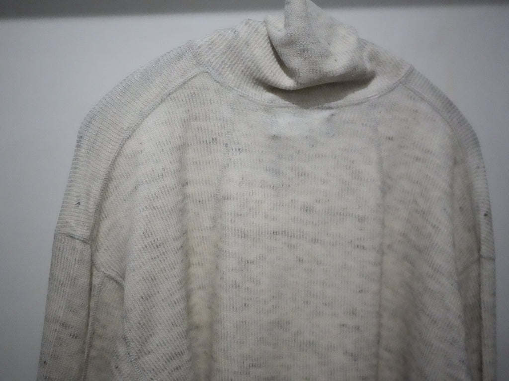 ensou. Turtle neck long Sleeve Oatmeal 7