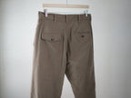 NOMA RHYTHM TEXTILE (ノーマ) / BOOTS CUT TROUSERS beige