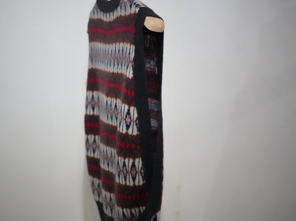 BISOWN ( ビソウン ) / CASHMERE MIX PATTERN VEST