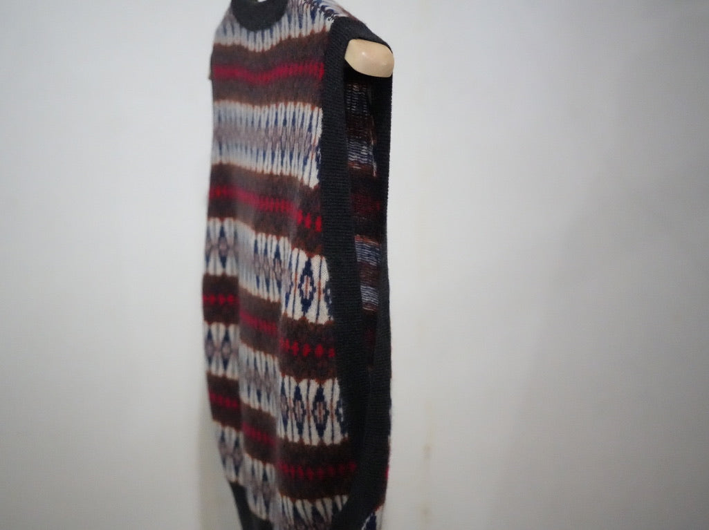 BISOWN ( ビソウン ) / CASHMERE MIX PATTERN VEST