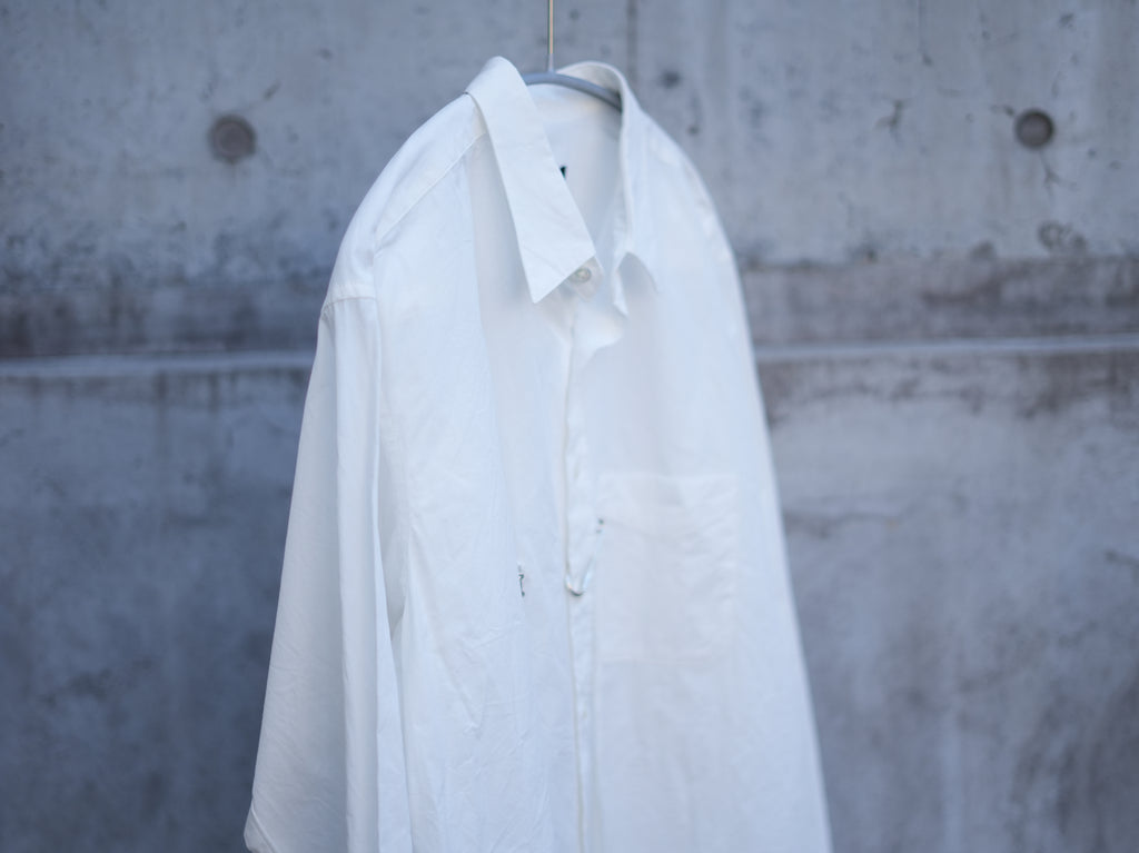 ensou. (エンソウ) / Ribbon Shirts a.white