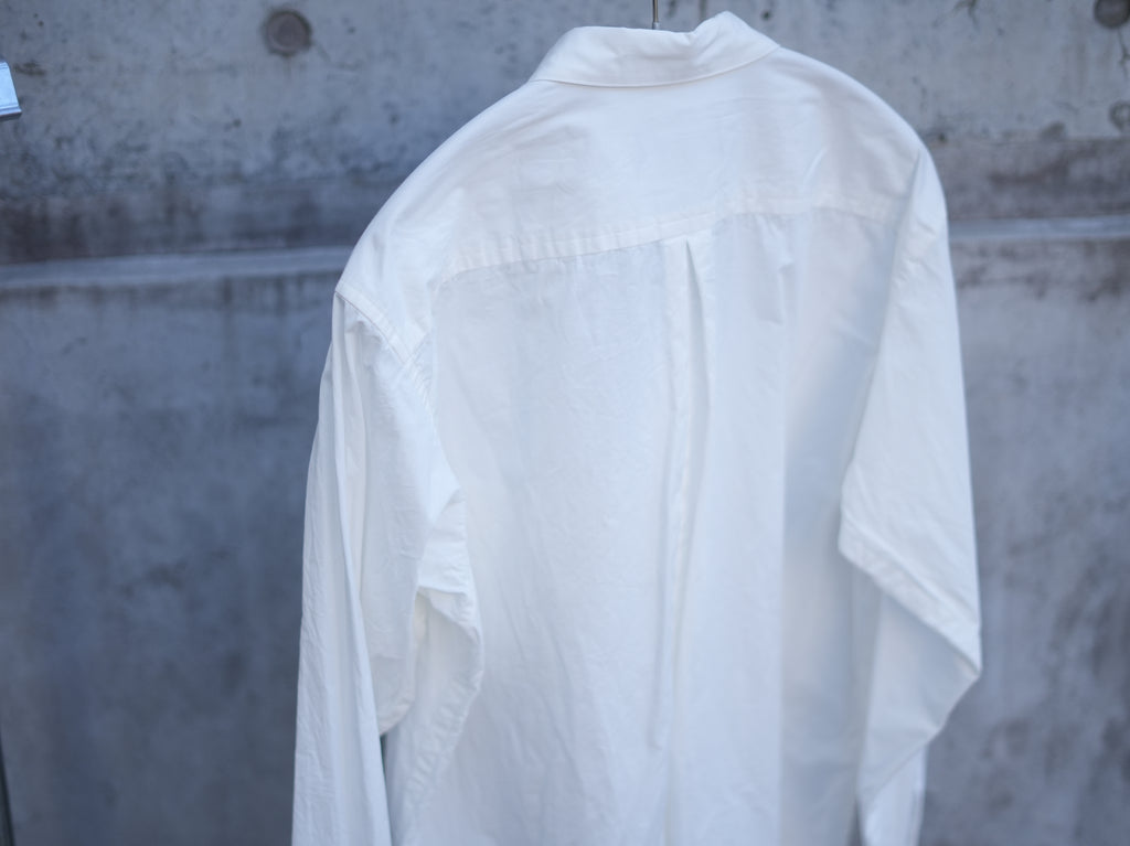 ensou. (エンソウ) / Ribbon Shirts a.white