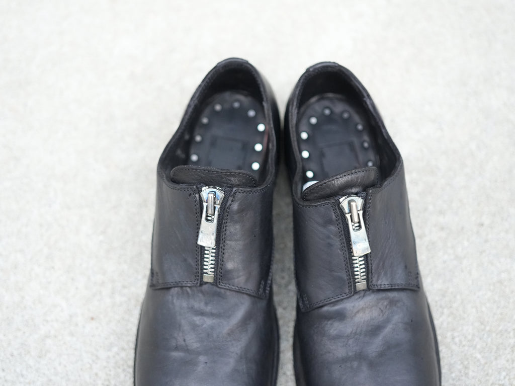 GUIDI (グイディ) / フロントジップダービー Frnot Zip Derby GR01 HORSE FULLGRAIN