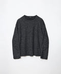ensou. (エンソウ) / D-shaped Long Sleeve Tee a.Black