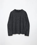 ensou. (エンソウ) / D-shaped Long Sleeve Tee a.Black
