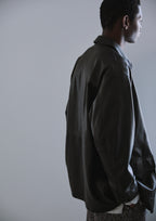 BISOWN ( ビソウン ) / LUMB LEATHER HUNTING JACKET BLACK