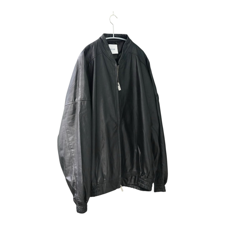 SISE LEATHER BALLOON BLOUSON
