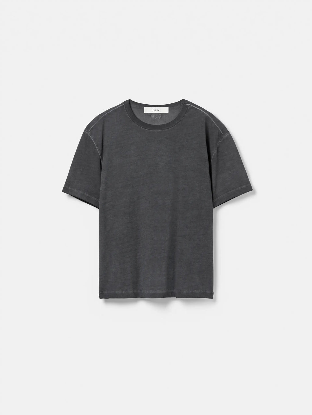 sefr (セファー) / MAURO T-shirts washed black