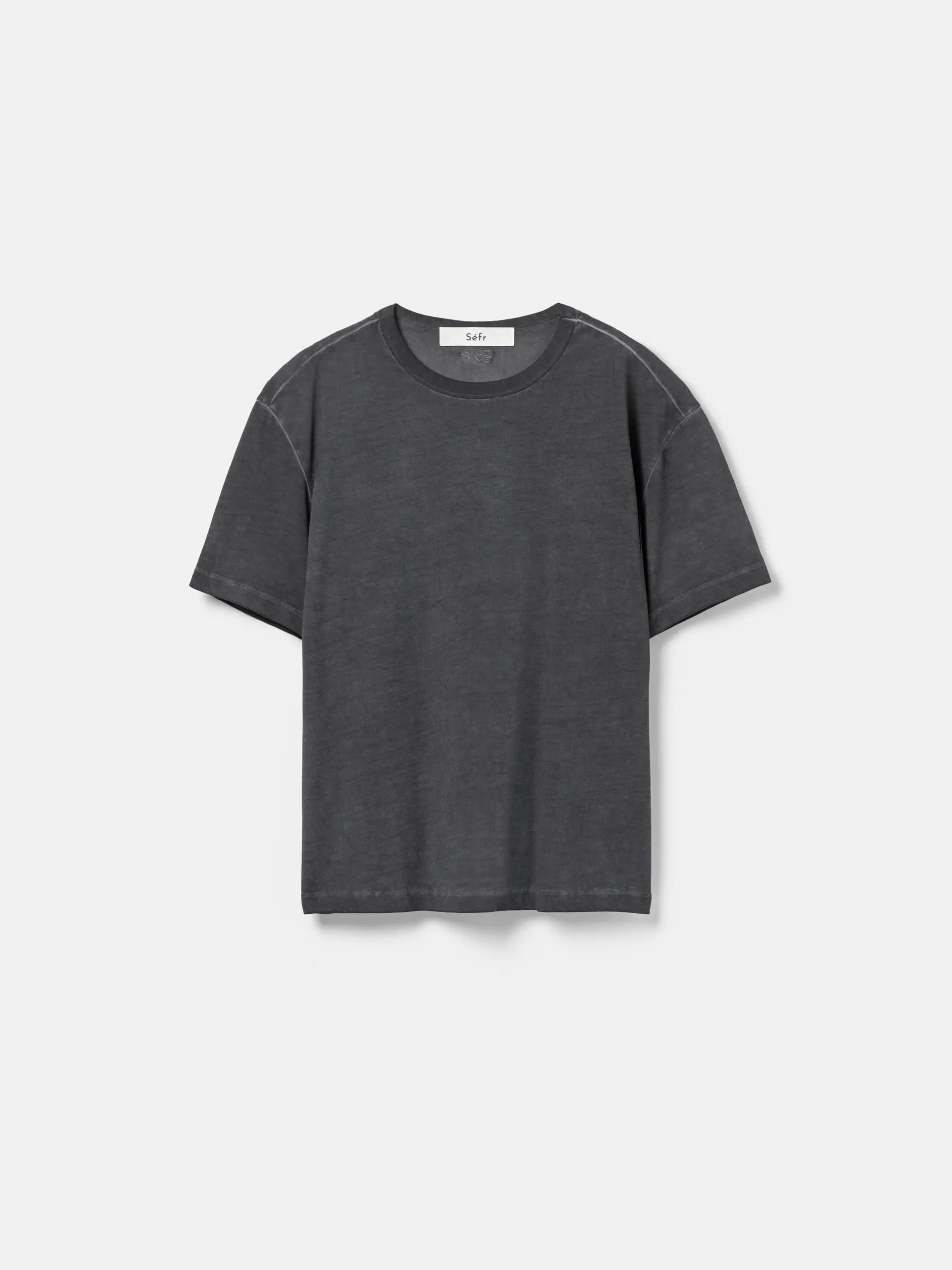 sefr (セファー) / MAURO T-shirts washed black