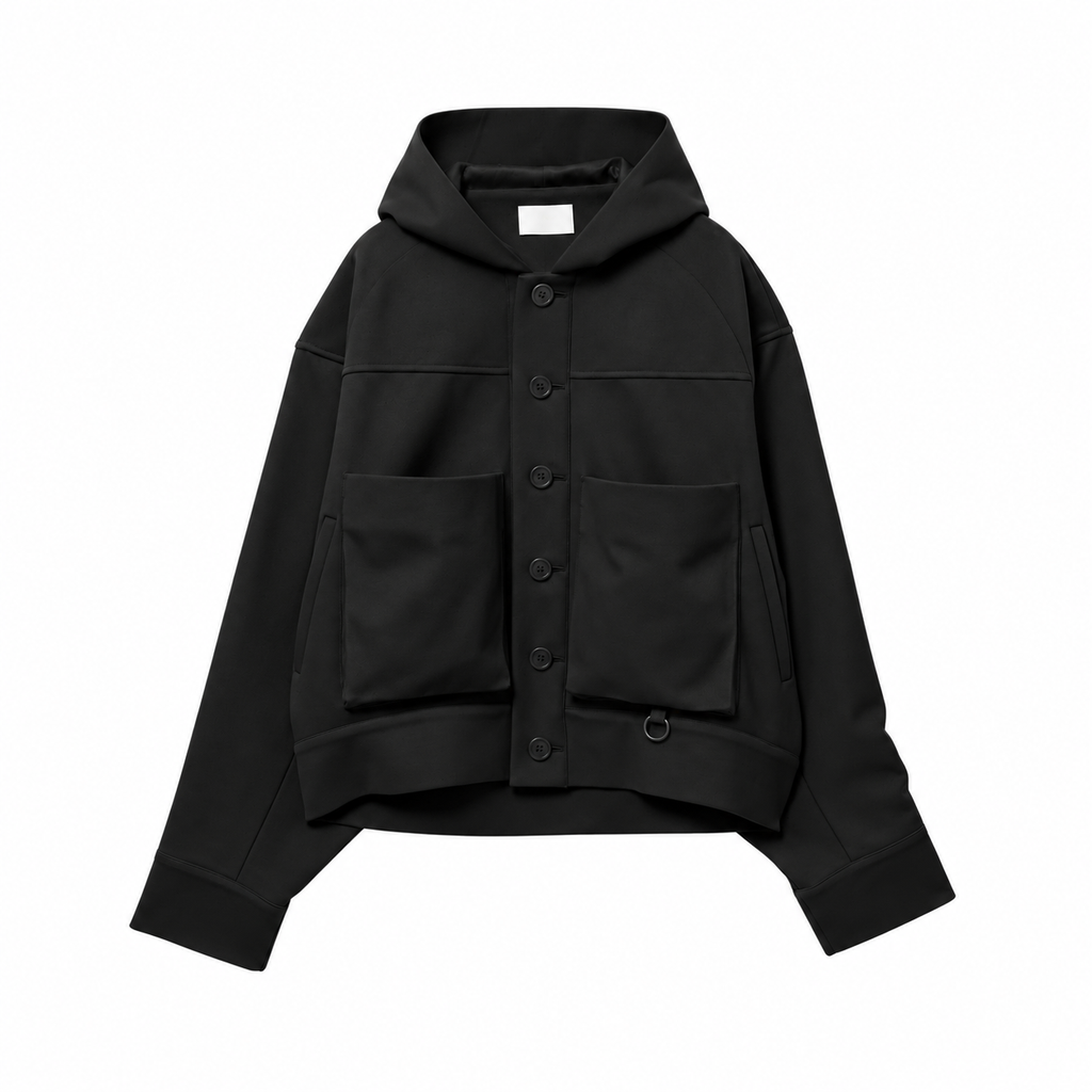 seishin / momonga blouson nylon black