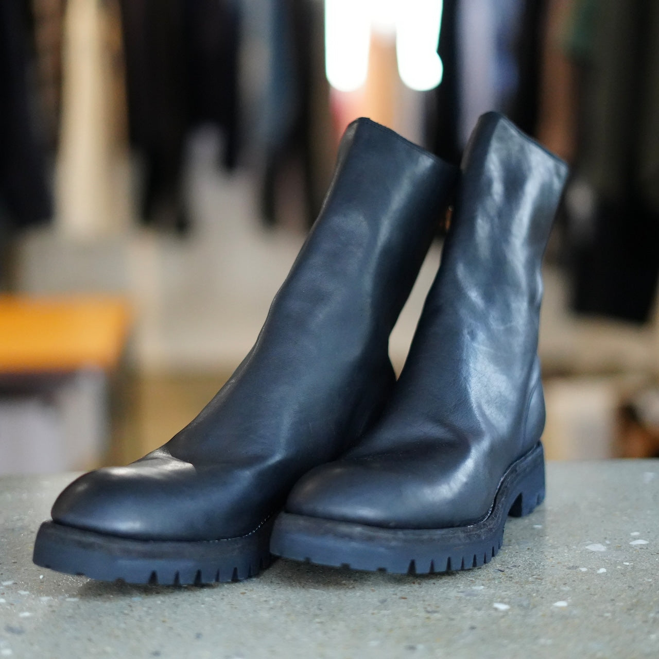 【美品】GUIDI 788V バックジップブーツ ホースハイド 43 付属品完備 GUIDI 788V バックジップブーツ｜ホースフルグレイン｜about福岡